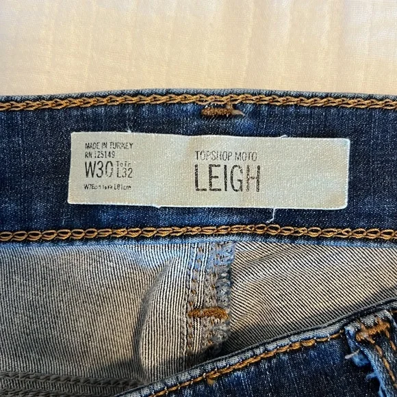 TOPSHOP moto Leigh jeans - Picture 6 of 8